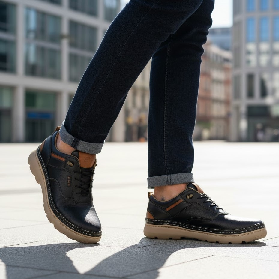 خرید آنلاین کفش طبی مردانه عشاقی مدل فراز کد 01